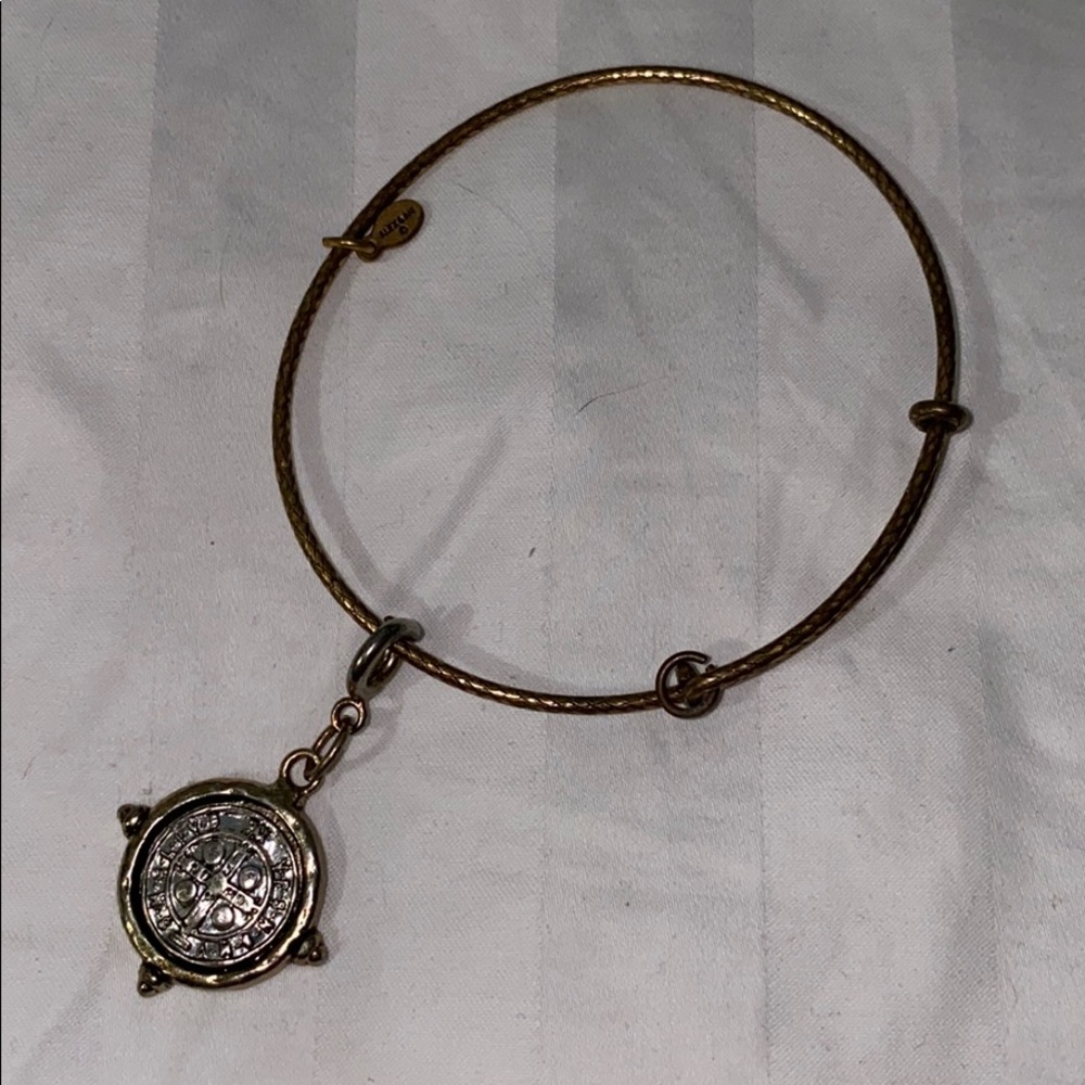 Alex & Ani Bracelet (RARE) with coin medallion